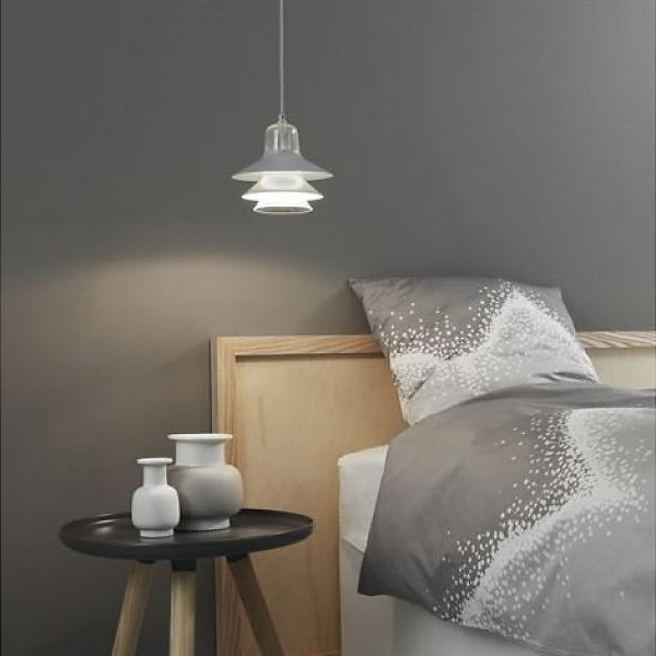 Подвесной светильник Ikono 30 x D45 см, серый Normann Copenhagen 502304 - Вид №1