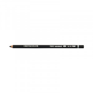 05 Карандаш водостойкий "Неро" угольный твердый (на масляной основе) CC461 Creta Color