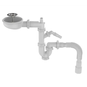 Сифон для раковины Акватер 50 мм полипропилен