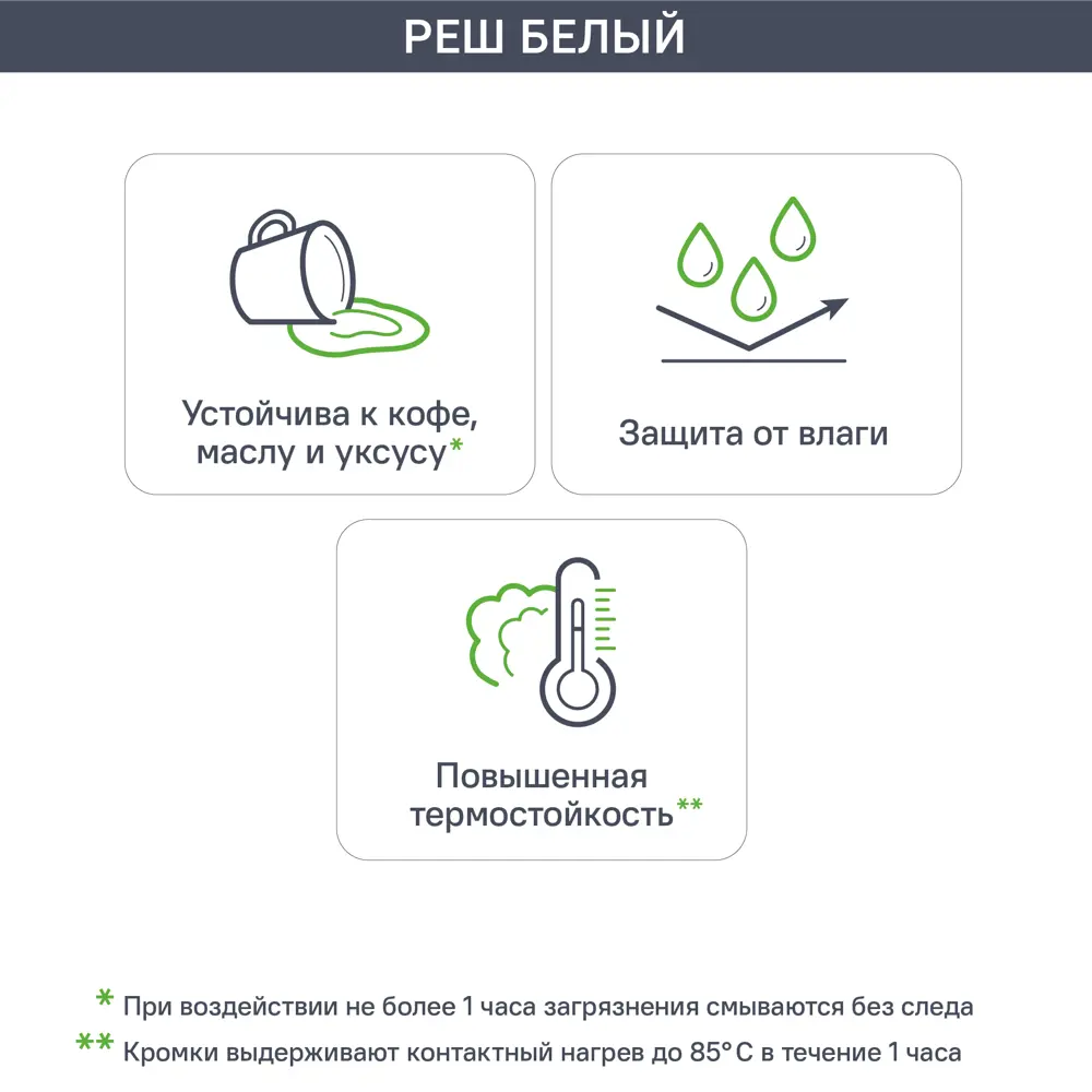 Фасад для кухонного шкафа Реш 59.7x38.1 см Delinia ID МДФ цвет белый 82011425 STLM-2087870 - Вид №3