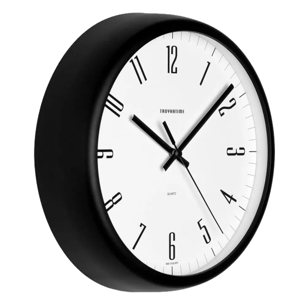 TROYKATIME Настенные часы круглые 24 см с бесшумным ходом 83872063 NEO-CLASSIC STLM-0045368 - Вид №2
