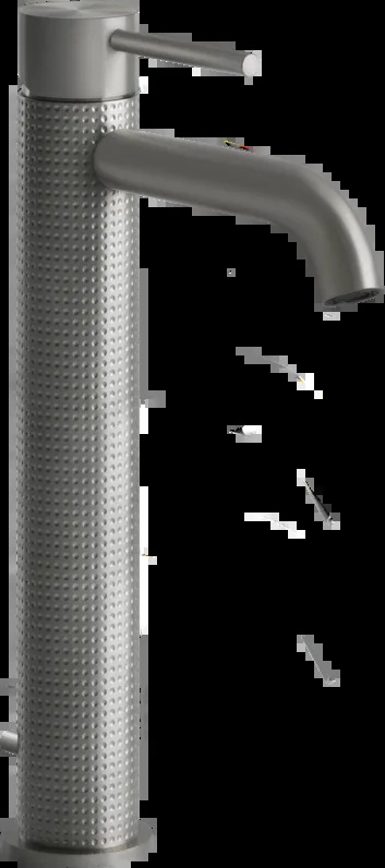 Смеситель для умывальника 54404 239 Gessi Gessi316 ПОЧИЩЕННАЯ ЩЕТКОЙ СТАЛЬ