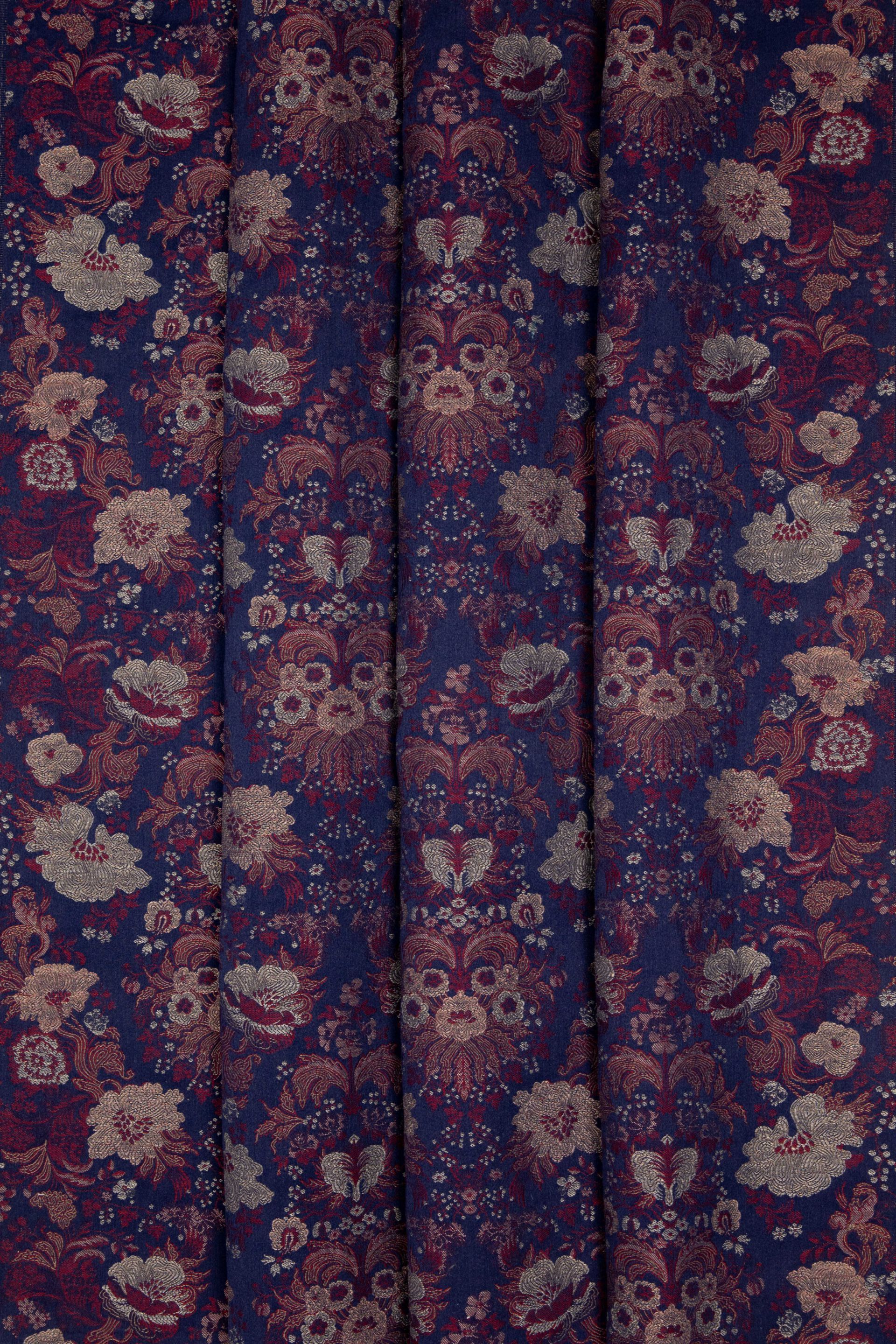 Хлопчатобумажная Жаккардовая ткань с цветочным рисунком LELIEVRE Quenin-Belle Époque ARCH-00035609 - Вид №5