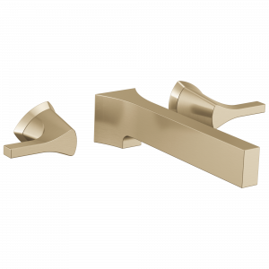 T3574LF-CZWL Накладка для смесителя для ванной комнаты с двумя ручками Delta Faucet Zura Шампанское бронза