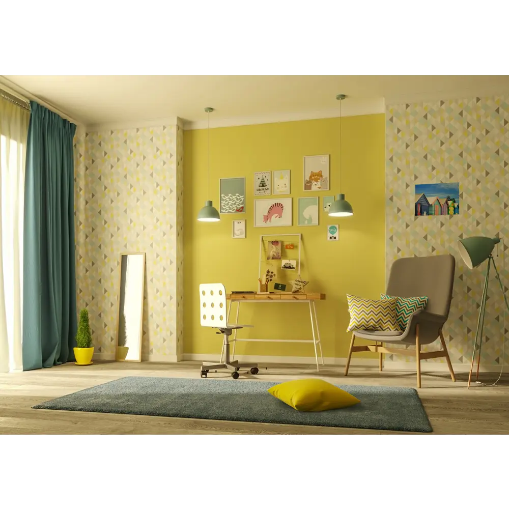 Подушка декоративная «Зиг-заг» 40х40 см цвет бирюзовый SEASONS STLM-2208506 - Вид №6