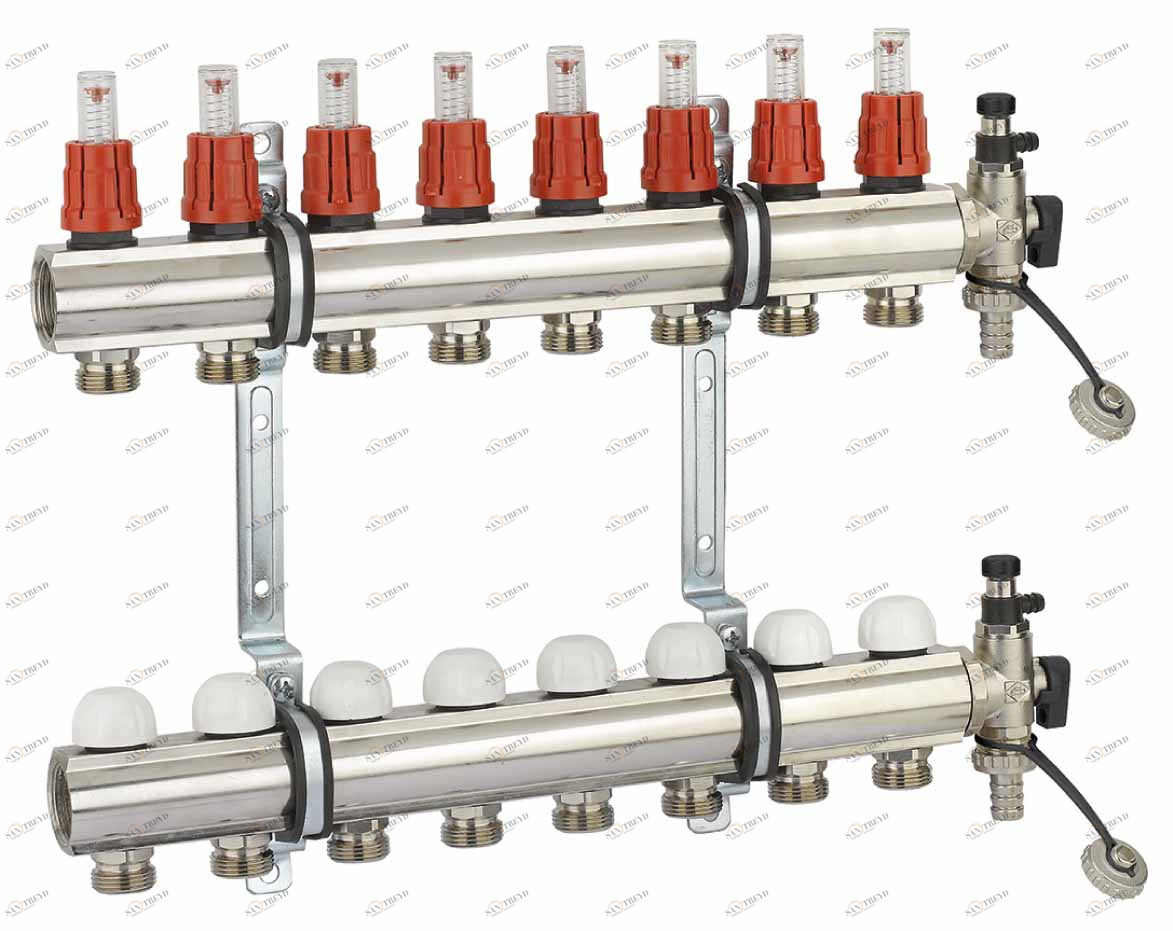 Carlo Poletti KF5912003T Группа коллекторная предварительной сборки с расходомерами 