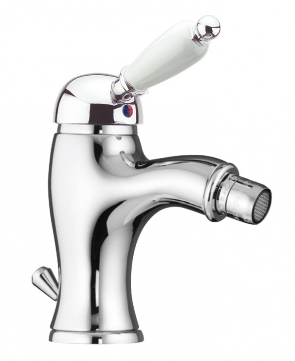 83OO5321 Santan Siracuza, однорычажный смеситель для биде c донным клапаном, цвет золото 