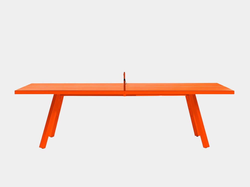 Одноцветный крытый прямоугольный стол для пинг-понга RS Barcelona YOU AND ME ARCH-00086608 - Вид №100