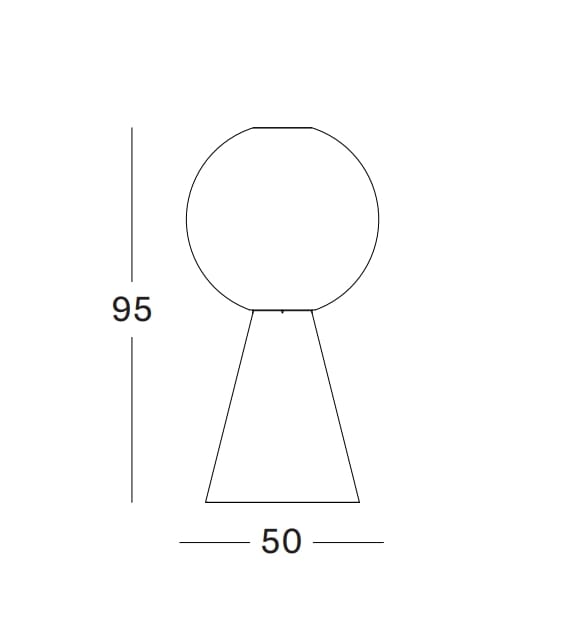 Ротанг светодиодный торшер Vincent sheppard BOB ARCH-00090041 - Вид №2