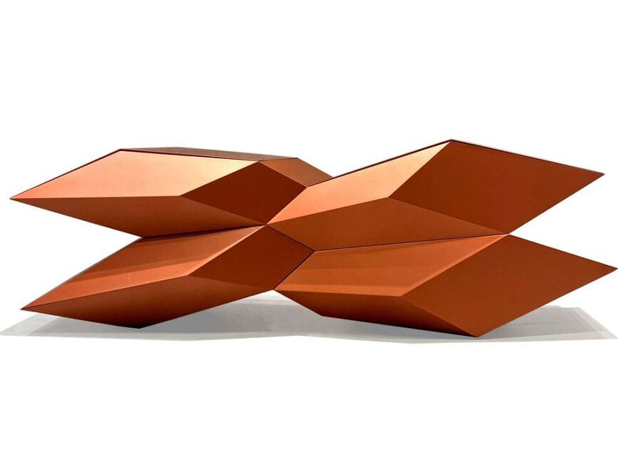 Деревянный шкаф с откидными дверями ROCHE BOBOIS POLYGONIA ARCH-00082064