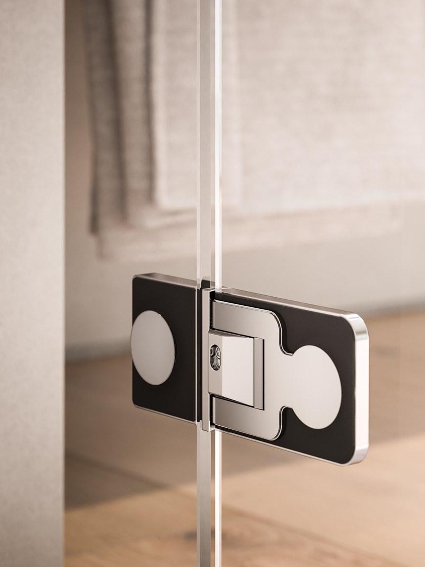 Glass1989 Хрустальная душевая ниша с распашной дверцей Showering sun-id-1366648 - Вид №1