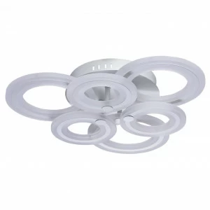 Потолочная светодиодная люстра De Markt Ривз 674011206 DE MARKT ДИЗАЙНЕРСКИЕ, РИВЗ 00-3888565 Белый