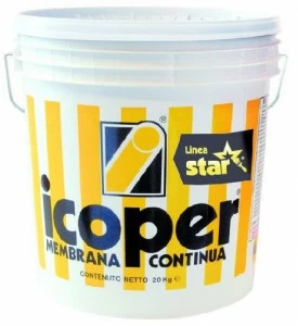 Icobit Сплошная однокомпонентная белая мембрана