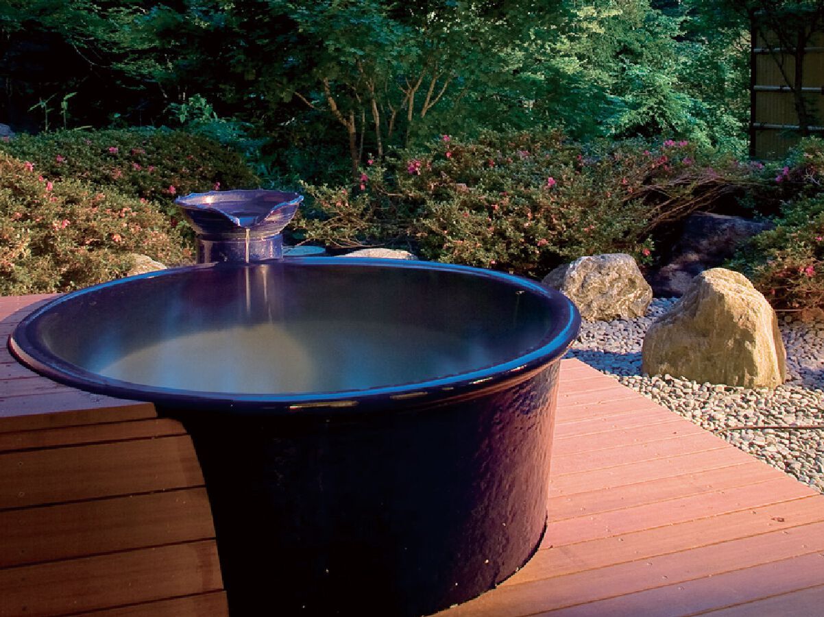 Керамическая круглая ванна для ванной комнаты HEALING Shigaraki ARCH-00009709