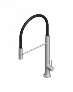 Inox. 398. Смеситель для кухонной мойки. Quadrodesign