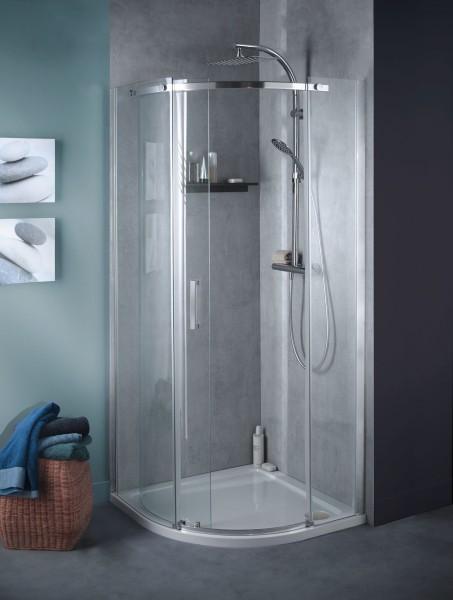 E22R90R-GA 1/4 круга с 1 раздвижной дверью Jacobdelafon CONTRA Santreyd - Вид №1