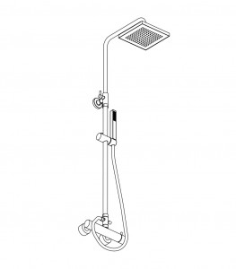 Aquaelite KINO CL015 M Душевая стойка со смесителем 