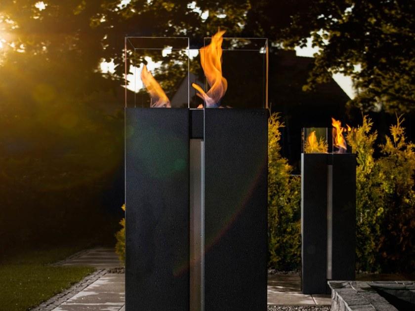 Kratki Отдельностоящий камин из стали и биоэтанольного стекла sun-id-1383766 - Вид №6