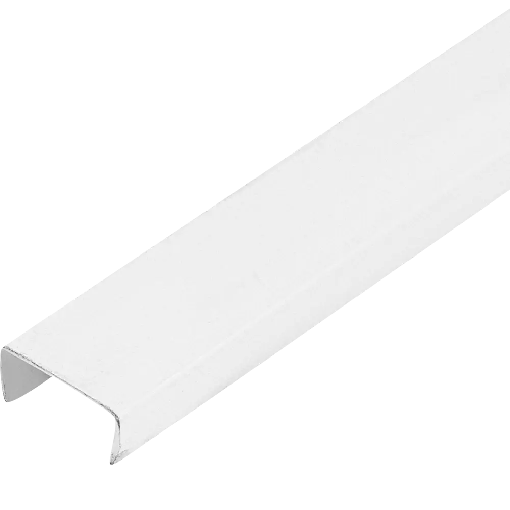 U-Профиль ПВХ 21x10x1x1000 мм, цвет белый 10896816 STLM-2067480 GAH ALBERTS 