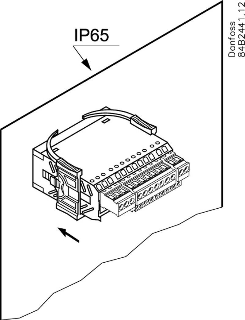 Danfoss EKC 202x EKC 202B Контроллер испарителя и уровня 084B8522  - Вид №26