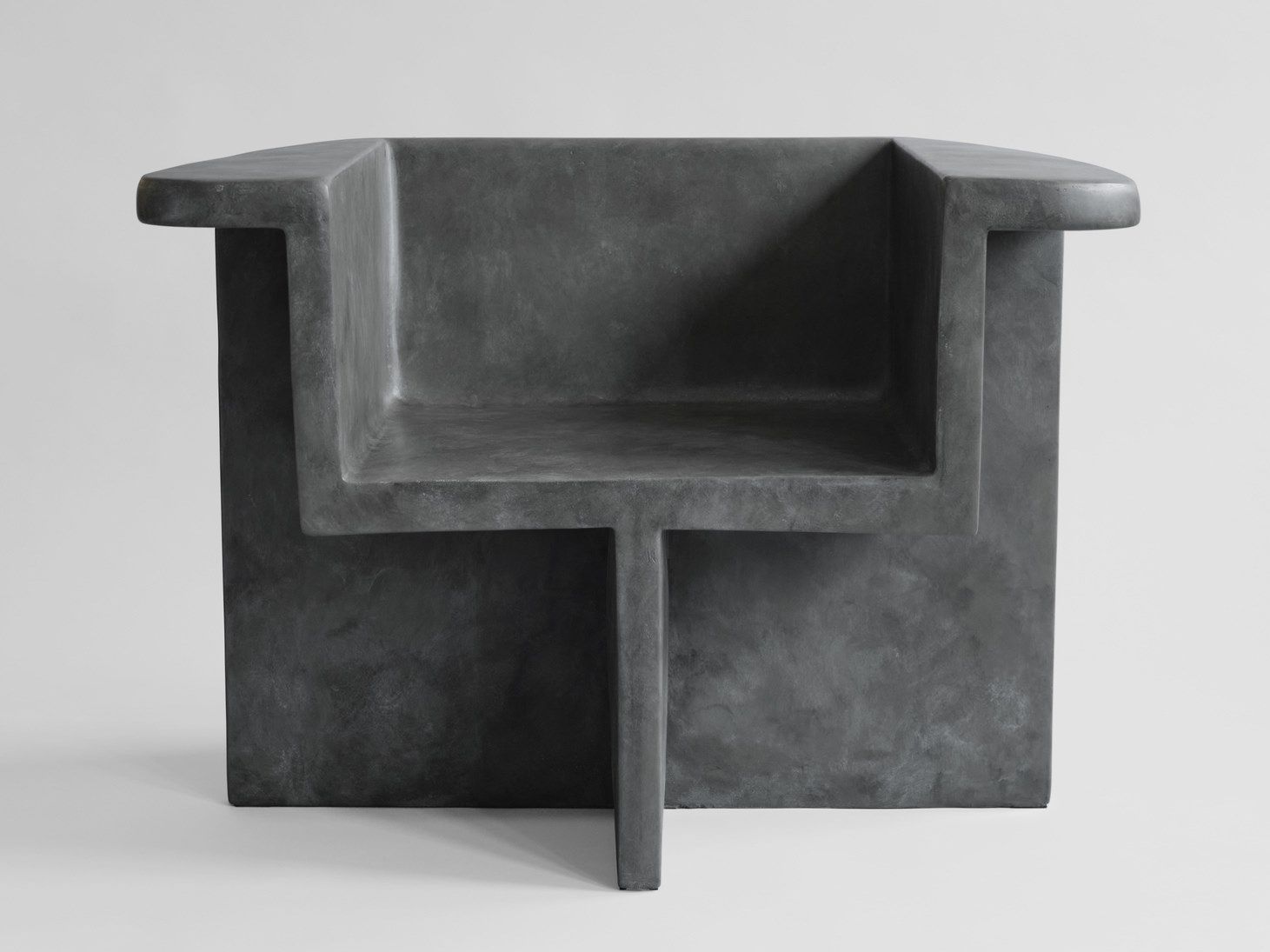 Кресло из волокнистого бетона с подлокотниками 101 Copenhagen Brutus ARCH-00146208 - Вид №13