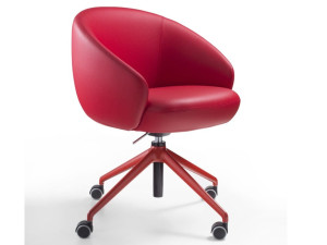 Спицевое вращающееся кресло с колесами