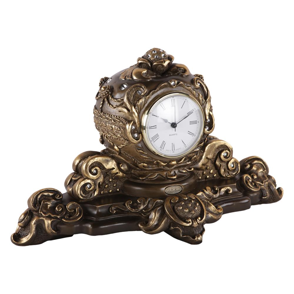 42017 Часы настольные Райское яблоко Бронза BOGACHO 4627138242650 - Вид №1