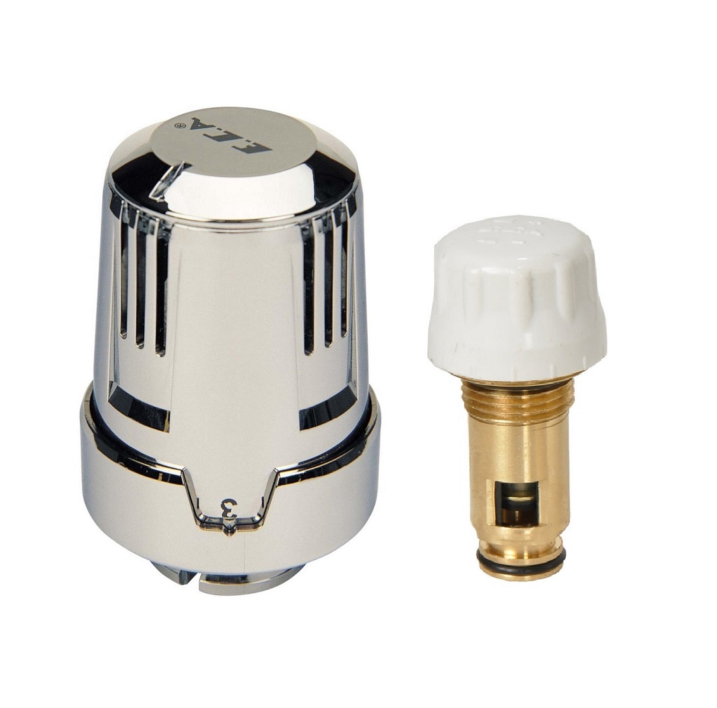 Компактный тип TRV Chrome Термостатические клапаны радиатора Eca sun-id-2094481