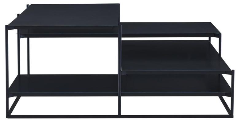 Ligne Roset Низкий квадратный стальной журнальный столик  19960380-19960381  - Вид №1