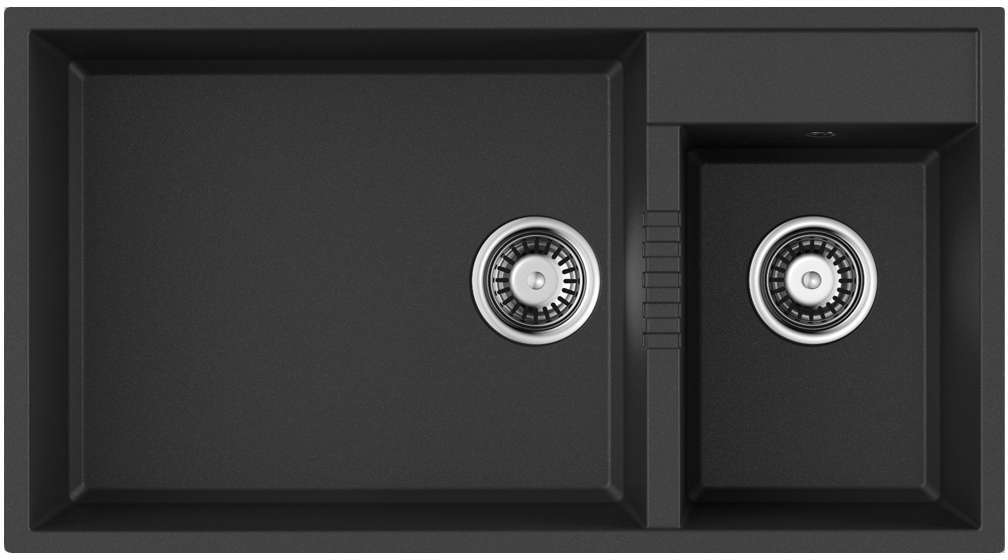 Кухонная мойка Tedori 85-2-U BL OMOIKIRI
