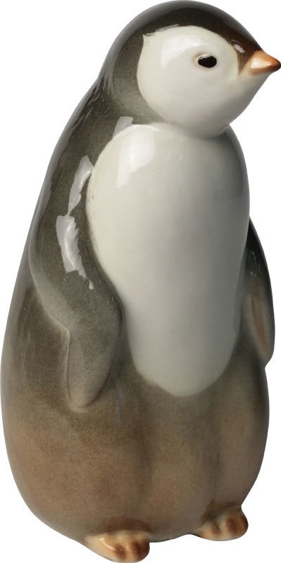98906 Императорский фарфоровый завод Скульптура "Пингвин №2" Фарфор твердый 