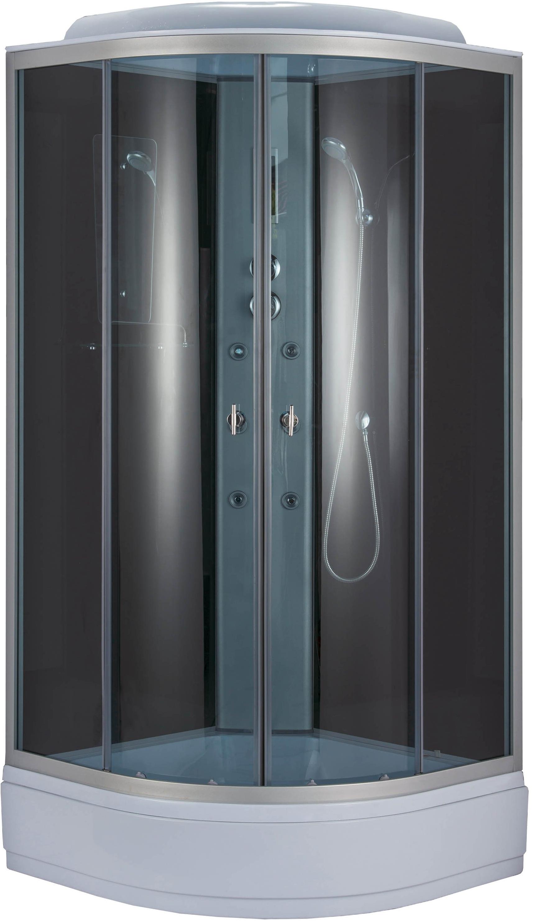 Душевая кабина NG- 3517-14 (900х900х2150) низкий поддон(26см) стекло ТОНИРОВАННОЕ Niagara Classic 35171434 - Вид №1