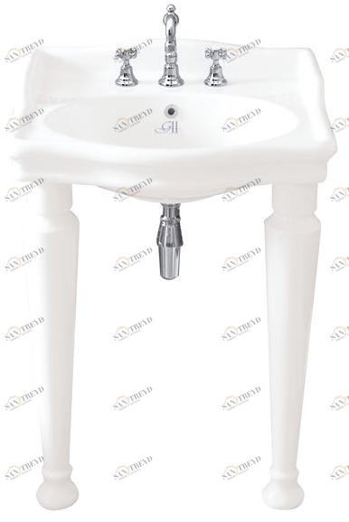 Gentry Home Консольная мойка из фарфора Coventry sun-id-1346027