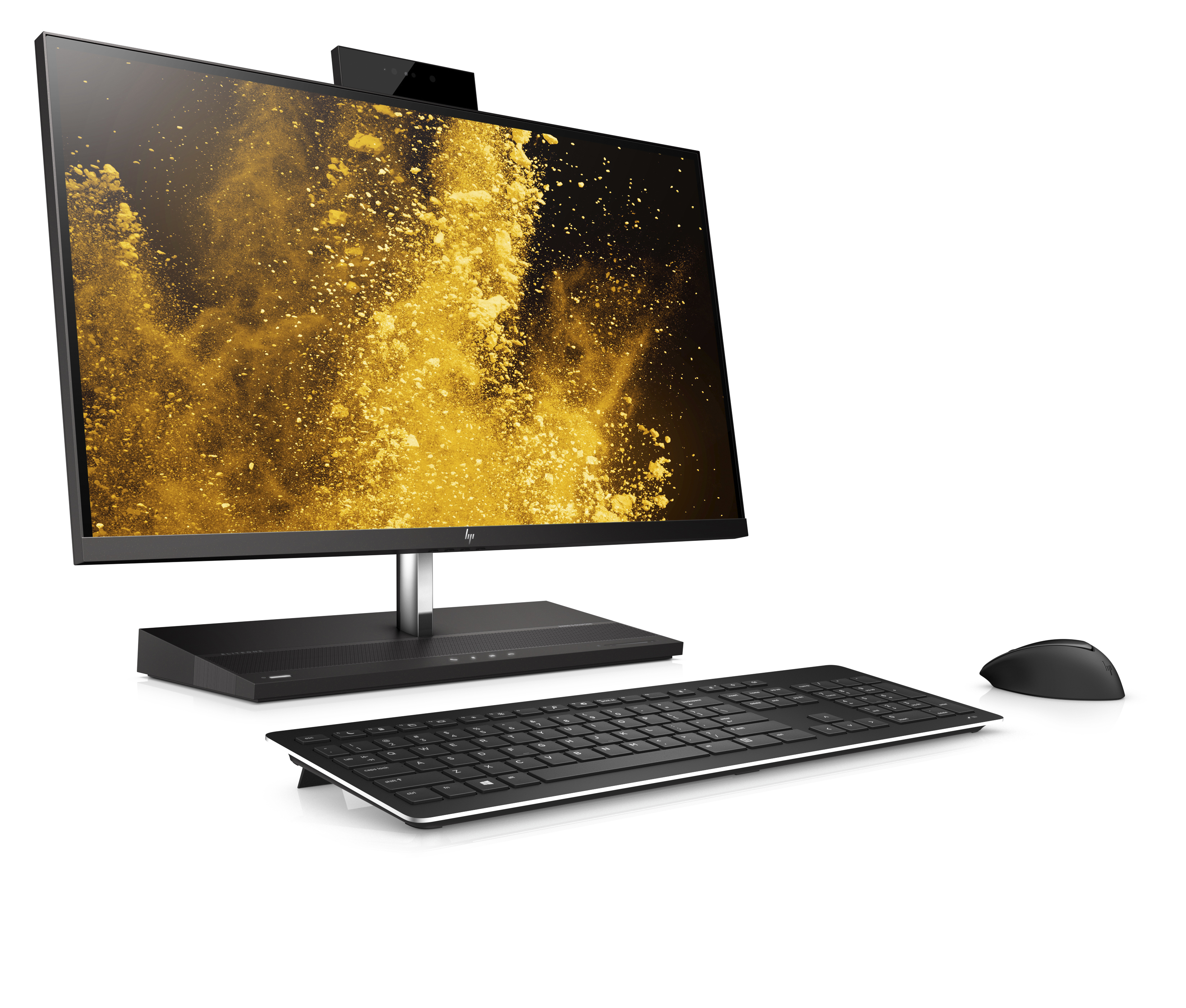 2B388ES#ACB eliteone 1000 g2 aio nt 27" 27"(3840x2160 ips (матовый))/intel core i5 8600(3.1ghz)/16384mb/512ssdgb/bt/wifi/war 3y/w10pro + wireless slim kbd & mouse, spec HP Santreyd  - Вид №2