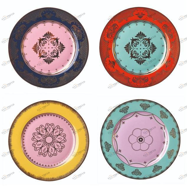 Pols Potten Набор сервировочных тарелок из фарфора Grandpa & grandma 230-400-518 