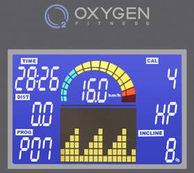 HRC Беговая дорожка oxygen plasma iii lc hrc Oxygen Fitness  - Вид №4