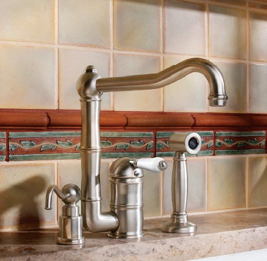 1606 Смеситель для мойки на одно отверстие Nicolazzi Series Classic  - Вид №9