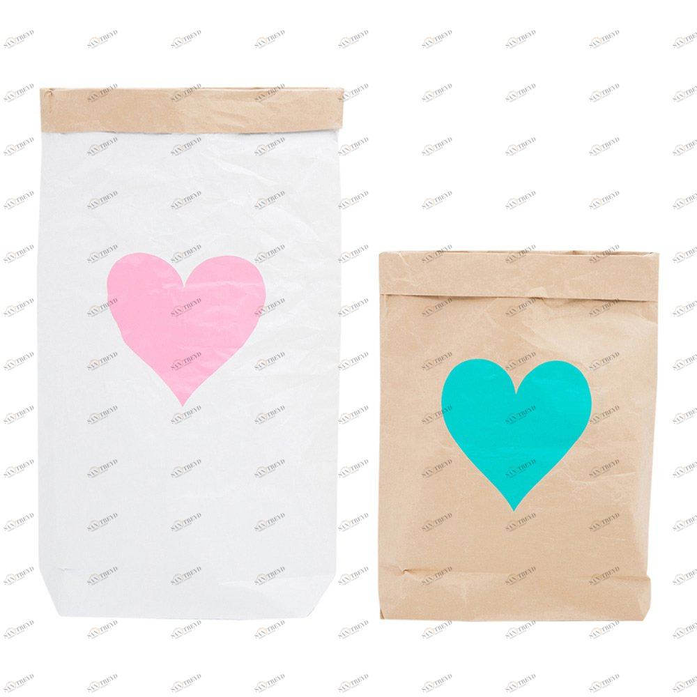 Эко-мешок для игрушек Big Heart из крафт бумаги VAMVIGVAM  282069 Белый;бежевый Santreyd 