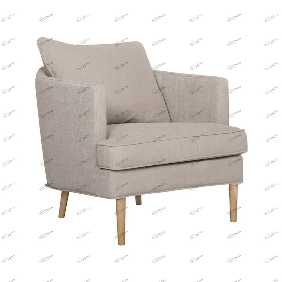 Кресло Julia, светло-бежевое, обивка Caleido Sits S1285