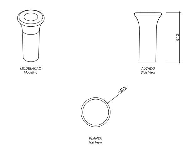 Бетонное наружное сиденье amop Amoplay ARCH-00073716 - Вид №1