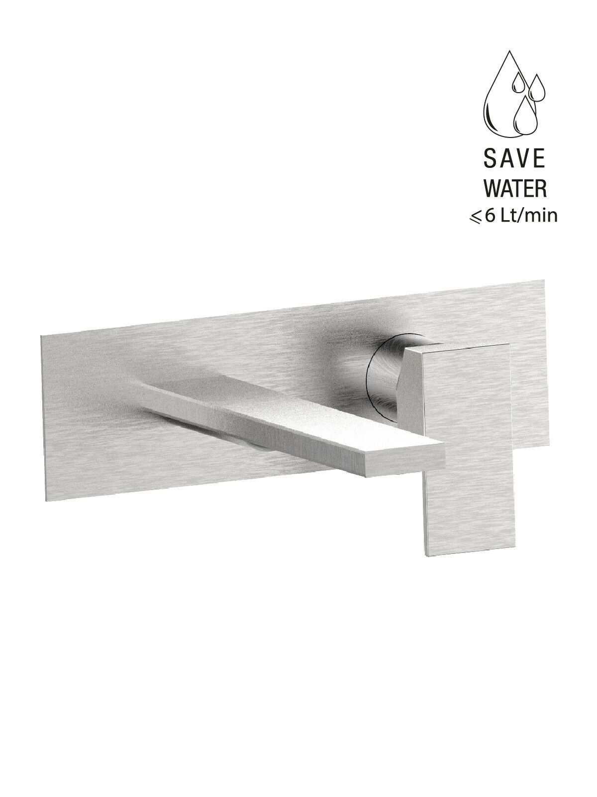 Настенный смеситель для раковины с пластиной без слива Rubinetterie Frattini Vita Due ARCH-00054452 - Вид №33