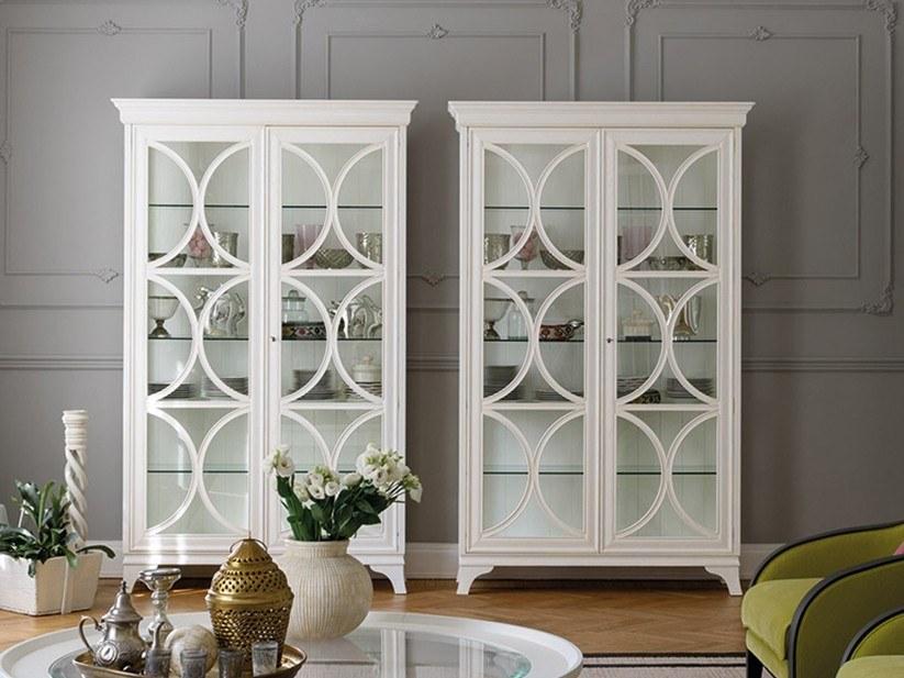 Prestige Лакированная витрина из дерева и стекла Dama Cvc045 - Вид №1