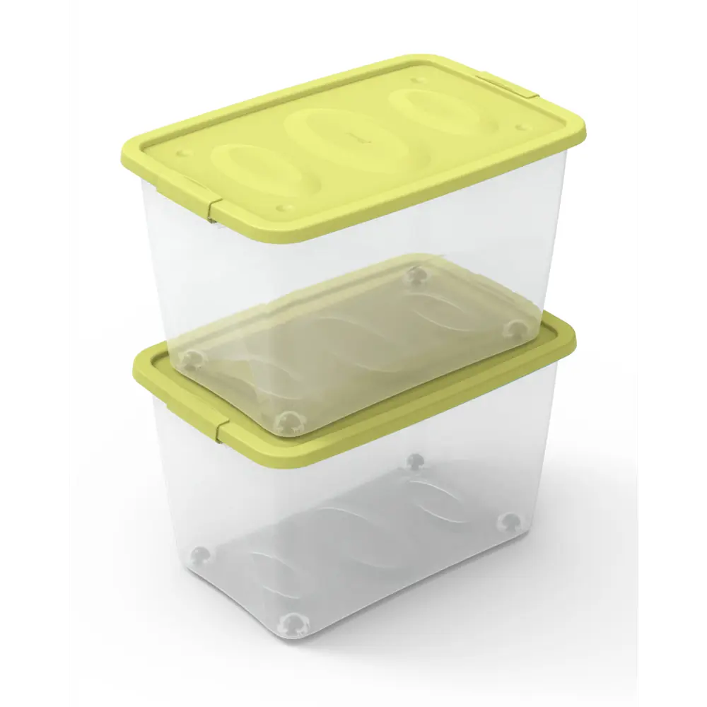 Универсальный контейнер MARTIKA с крышкой и колесами для систем хранения 18540339 Ящик STLM-0011180 - Вид №19