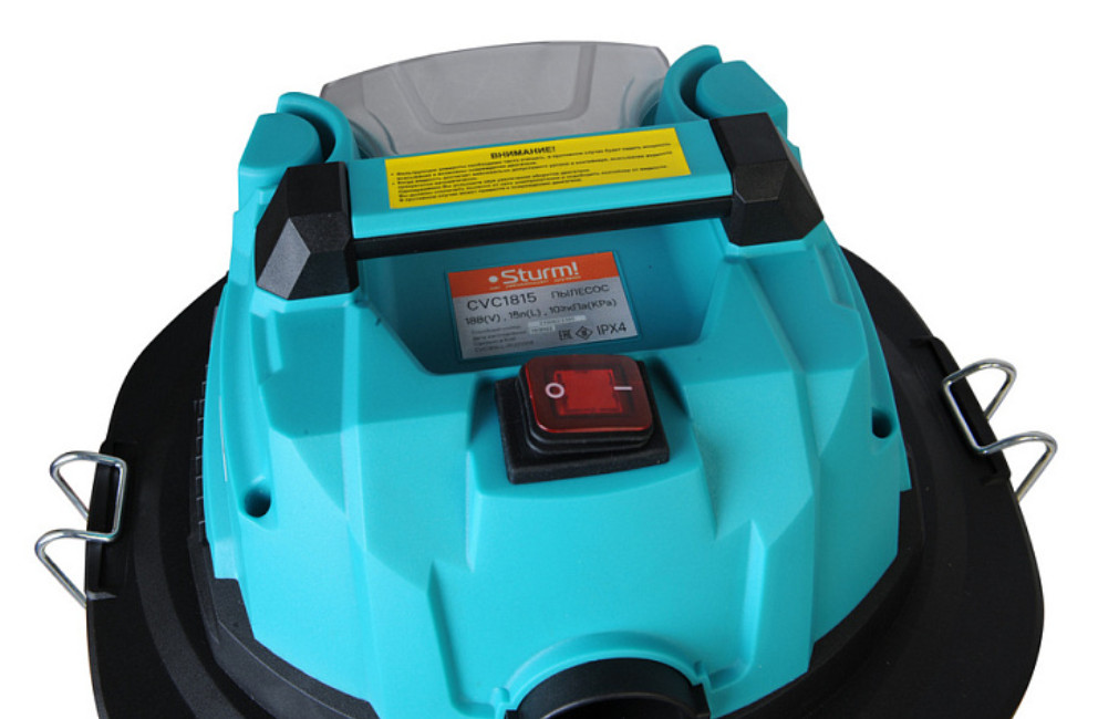 Строительный пылесос аккумуляторный Sturm! CVC1815 1BatterySystem 18V, Без ЗУ, Без АКБ 9070880 STDN-0131924 - Вид №2