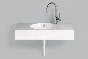 4230000400 Умывальник, wt.mc800h, белая, для простого ухода Alape серия MC