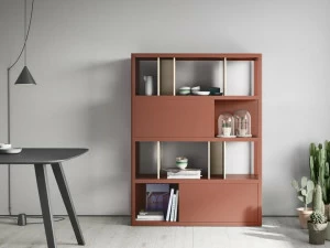 TREKU Самонесущий книжный шкаф из массива дерева Kai