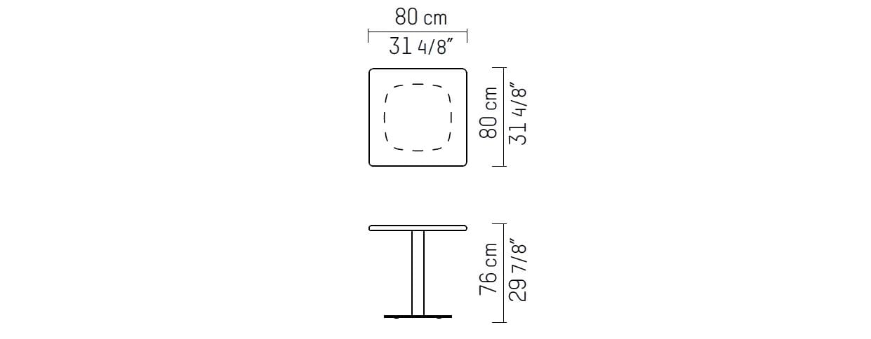 Обеденный стол из стали и дерева Piet Boon Томи ARCH-00025120 - Вид №4
