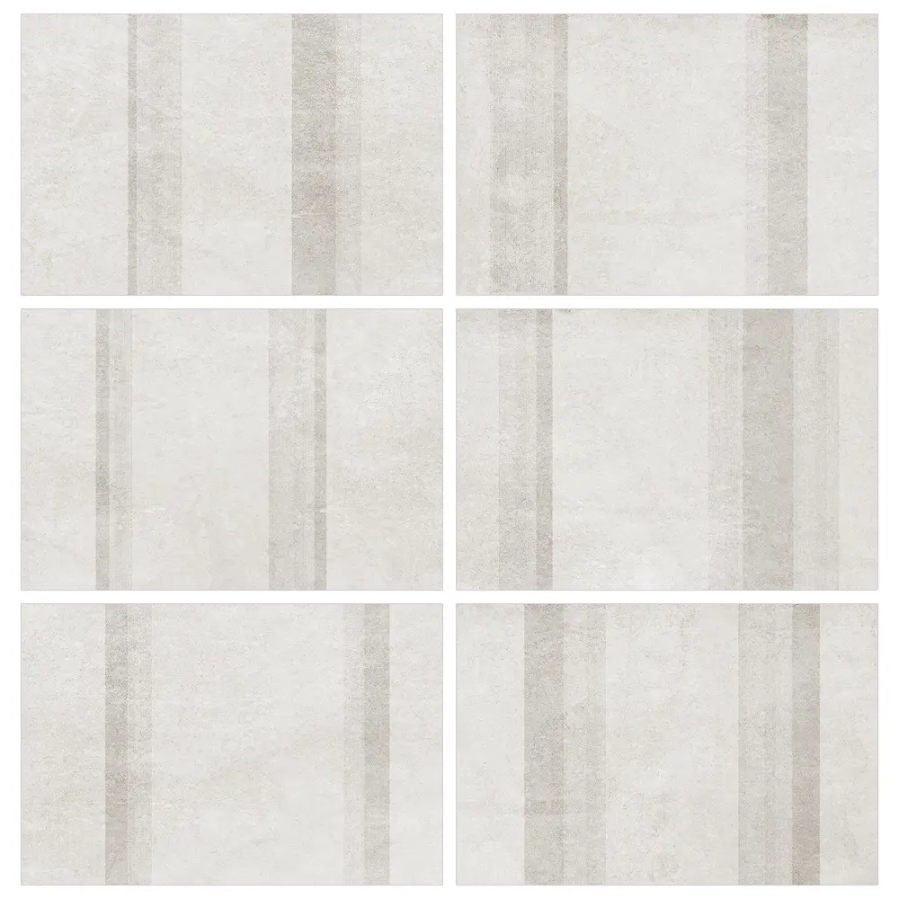 89232603 Плитка настенная Нефрит-Керамика Театро 30x20 см 1.2 м² глянцевая цвет серый STLM-1351067 - Вид №2