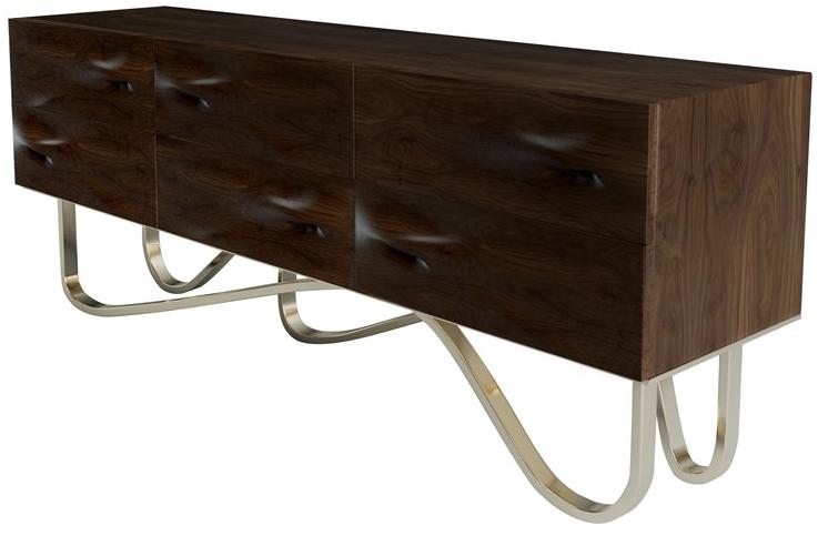 Malabar Буфет из орехового дерева с ящиками sun-id-1422158 - Вид №2