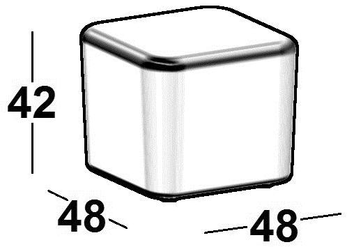 Квадратный пуф с подкладкой Puzzle Santreyd sun-id-1440818 - Вид №7